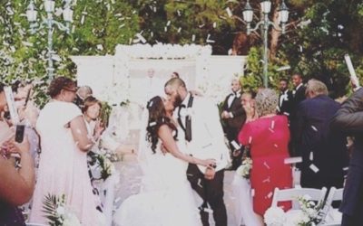 What Couples See on Live Feed Monitors Inside the Sand Castle Bridal Suite